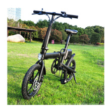 Wholesale High Quality Hot Selling  foldable Electric City Bike Mini 16 Inch Folding Ebike with battery 250w
